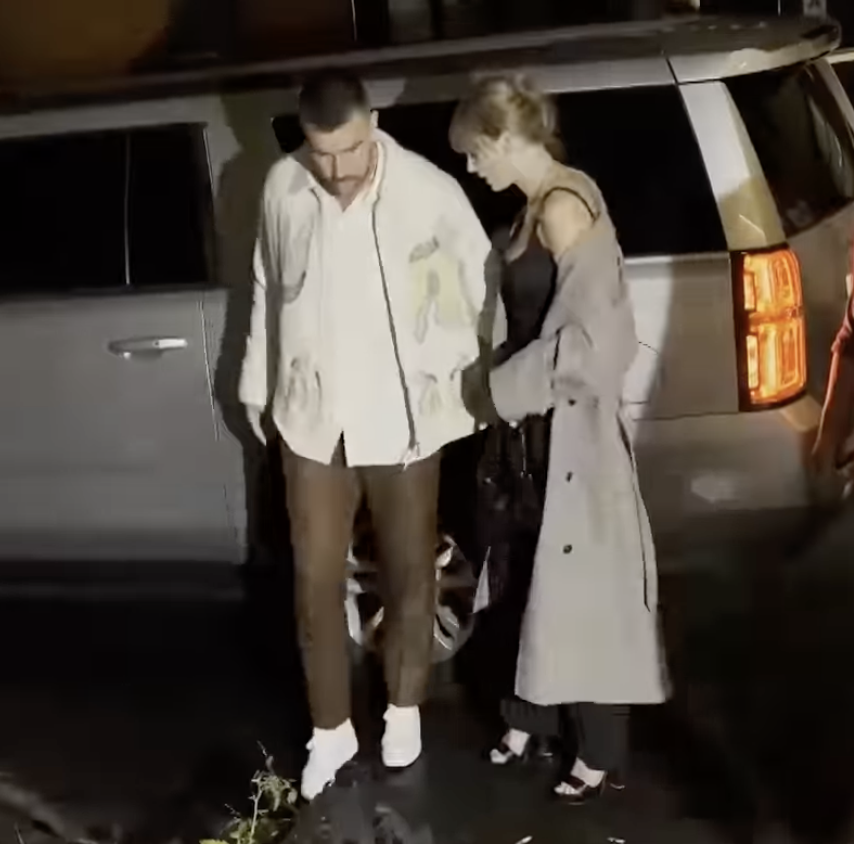 Travis Kelce and Taylor Swift date night 